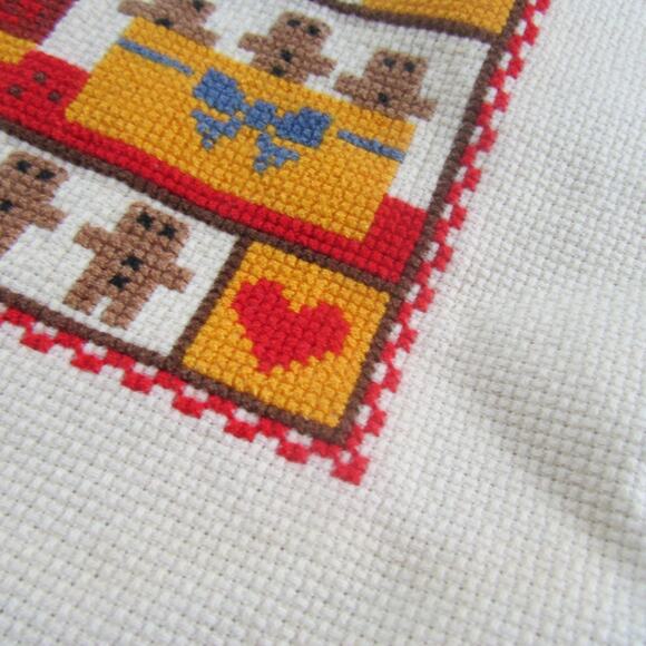 Sugar & Spice Kitchen Counted Cross Stitch Wall Hangings Finished Unframed - Picture 6 of 6